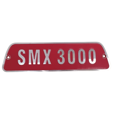 Name Plate - SMX 3000 