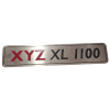 Name Plate - XYZ XL 1100 