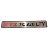 Name Plate - XYZ TC 320 LTY 