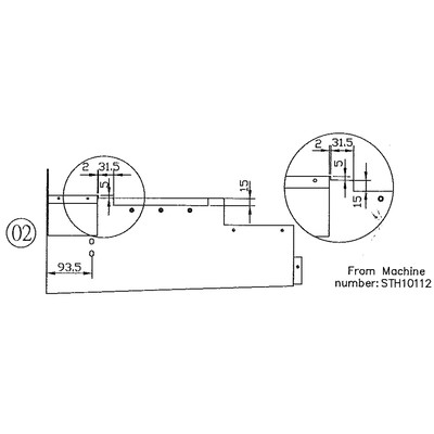 Cover For 65 LTY-S INC Wiper Seal -  Fitted on Serial Number STH10112 Onwards