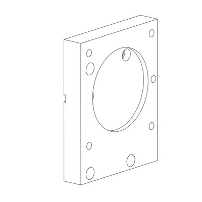 Toolpost Base For Auto Indexer On RLX 425 Lathe