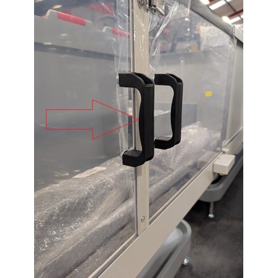 Pair Of Door Handles On Polycarbonate Windows on 2000 3000 3500 4000 5000 & SLV 