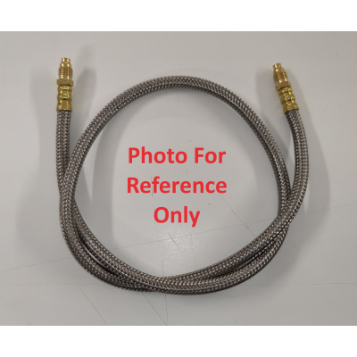 Flexible Lube Pipe Braided 4mm x 8900mm  