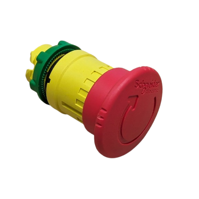 Schneider Emergency Stop Push Button Only 22mm Hole Dia