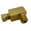Ballscrew Oil Lube Brass Elbow Fitting M8 Male - 4mm Olive