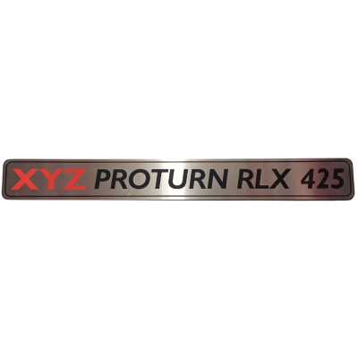 Name Plate - RLX 425 
