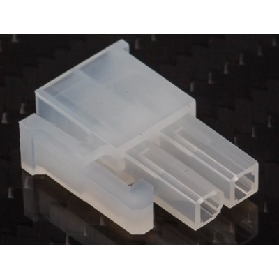 2 Way Connector Wht Min Fit Jr