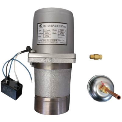 Lubrication Pump With Motor 25W 220V / 1PH On XYZ 1632 Grinder