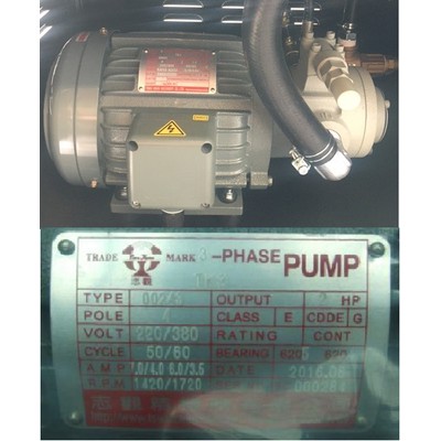 Coolant Pump & Motor For 20 Bar CTS / TSC 3 Phase 2HP 400V On UMC-5X + UMC4+1