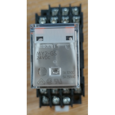 Relay 24V Dc Coil MY4N-J & Base LPM