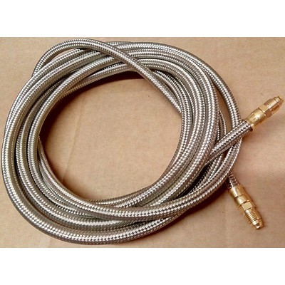 Flexible Lube Pipe Braided 6mm x 3300mm