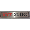 Name Plate - XYZ XL 1200 