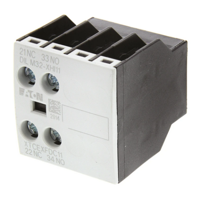 Eaton Auxiliary Contact 1 NC + 1NO Front Mount