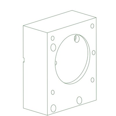 Toolpost Base For Auto Indexer On RLX 555 3M Lathe