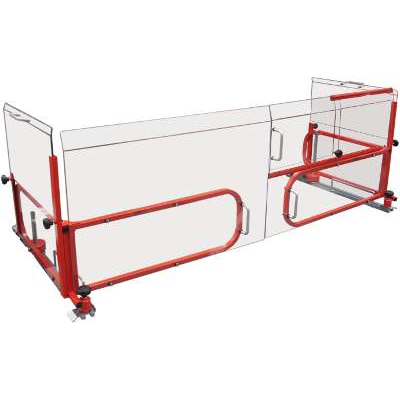 Lexan Swing & Slide Interlocked Guarding (Full Height)(XYZ 1500)