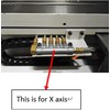 6 Way Manifold Block Including Restrictor / Fittings For X Axis On 500 LR