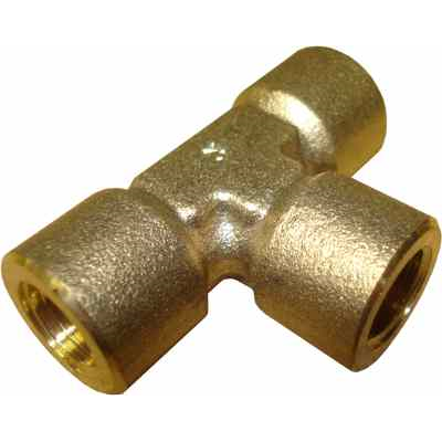 Equal Female Tee 1/4" BSP Parallel Thread