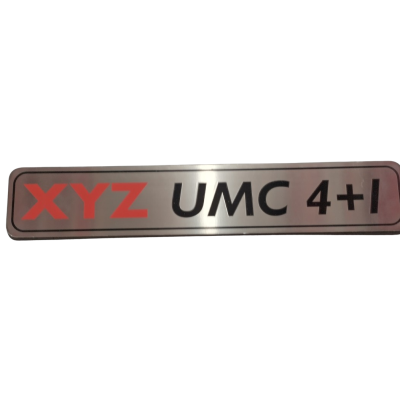 Name Plate - XYZ UMC4+1
