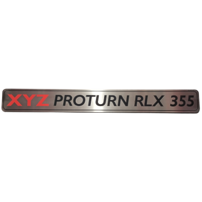 Name Plate - RLX 355 