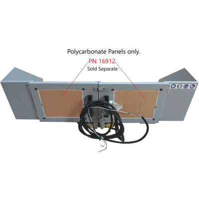 Window Polycarbonate 300 x 270 x10mm Guard Top One 1500 Sold Individually (2 Per Machine Required) 