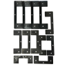 Wiper Set Including X Y & Z For 1020 VMC