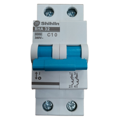 Shihlin Circuit Breaker 2P 10A For LR Machines