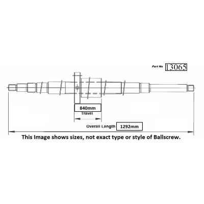 DPM / 3500 Z Axis Ballscrew RMX