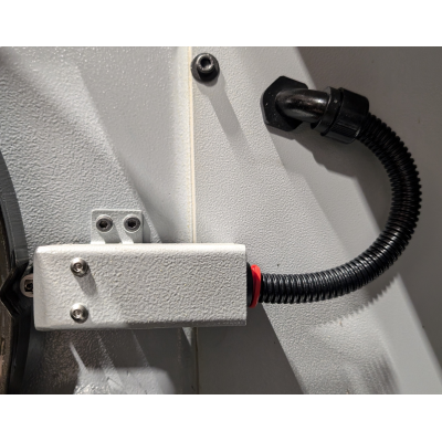 Complete Chuck Guard Limit Switch Cover Inc Conduit & Glands
