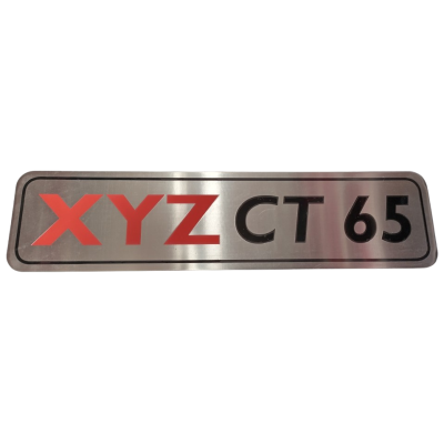 Name Plate - CT 65 