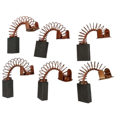 Motor Brushes 555 HD Motor 27733 1/4" x 1/2" Set of 6