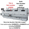 Window Glass 320 x1504 x 20.6 SLX / RLX 425 2M 555 Lathe New Type