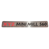 Name Plate - XYZ Mini Mill 560 