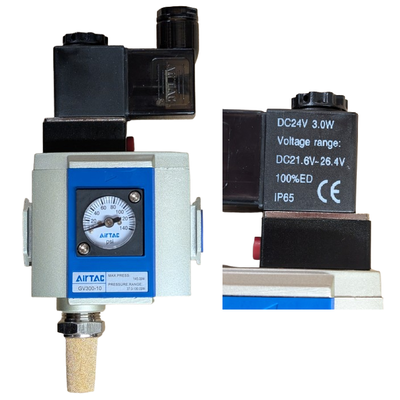 Airtac Soft Start Up Valve Air Regulator For LR / HD Machines