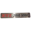 Name Plate - XYZ 3010 VMC 