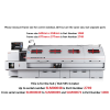 Window Glass 600 x 318mm main Door - SLX 355, 425, 555 Lathe