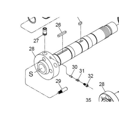 Spindle For XYZ 1330 Lathe