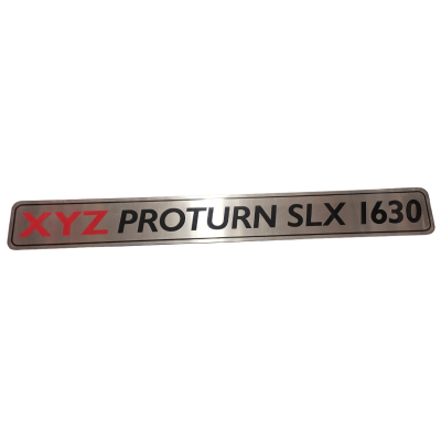 Name Plate - XYZ 1630 