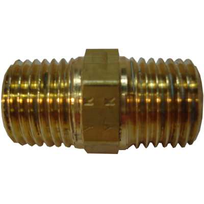 Straight Male BSP Taper Equal 1/4" - 1/4"