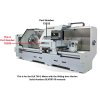 Window Glass 603 x 160  x 21.5mm Small Version For XL 780 Lathe