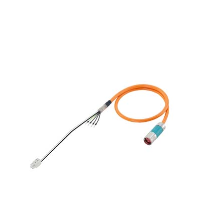 Siemens Power Cable 4 x 1.5C Pre-Assembled 5 Mtr Y Axis On 660 / 800 HD Replaces 6FX8002-5CN06-1AFO