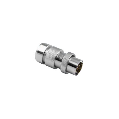 Male 3 Pin / Pole Flange Plug
